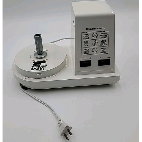 Hamilton Beach Other - Vtg Hamilton Beach‎ Model 702R Replacement Parts Food Processor BASE ONLY Tested